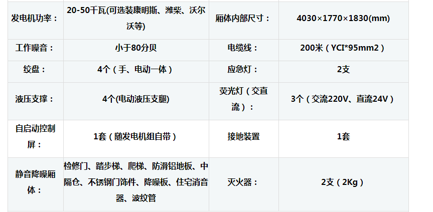 江鈴小型應(yīng)急發(fā)電車、電源車