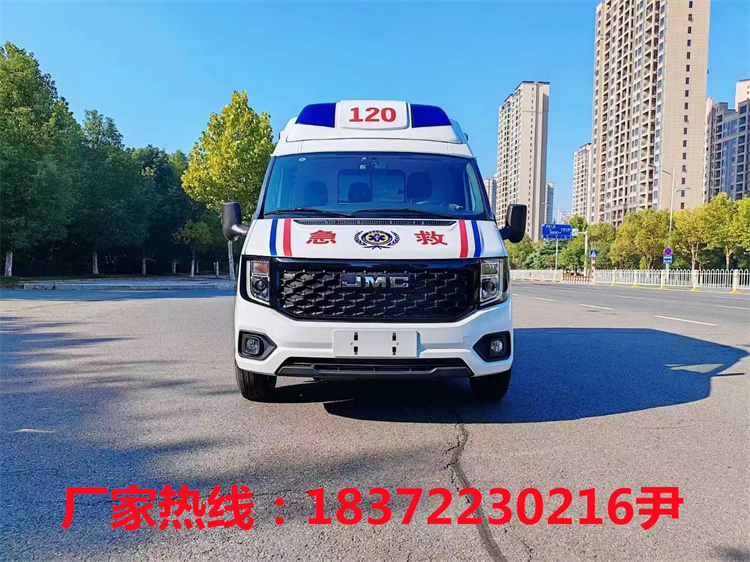 江鈴福順柴油短軸監(jiān)護(hù)型救護(hù)車(chē)！